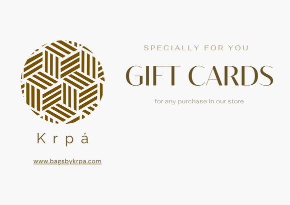 Krpá Gift Cards - Php 2.5k to Php 5k